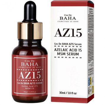 Сироватка з азелаїновою кислотою Cos De Baha AZ15 Serum, 30 мл