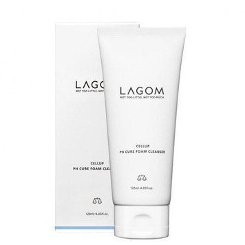 Пінка для вмивання Lagom Cellup PH Cure Foam Cleanser, 120 мл
