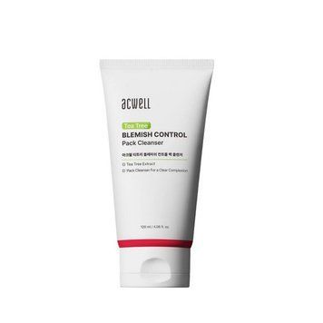 Протизапальна пінка &ndash; маска ACWELL Tea Tree Blemish Control Pack Cleanser, 120 мл