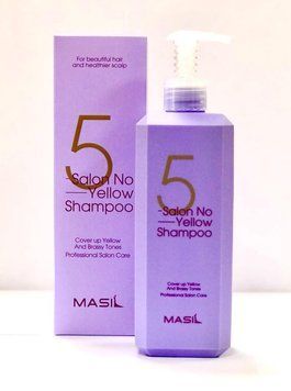 Шампунь проти жовтизни волосся Masil 5 Salon No Yellow Shampoo, 500 мл