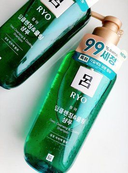 Шампунь для контролю жирності волосся Ryo Scalp Deep Cleansing Shampoo, 550 мл