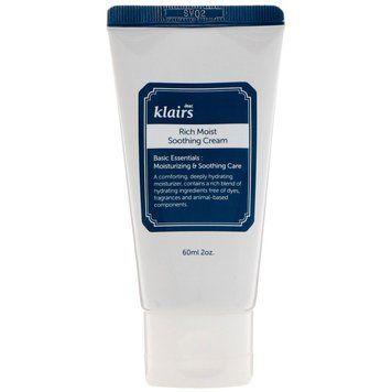 Зволожуючий розгладжуючий крем, Dear Klairs Rich Moist Soothing Cream, 60 мл
