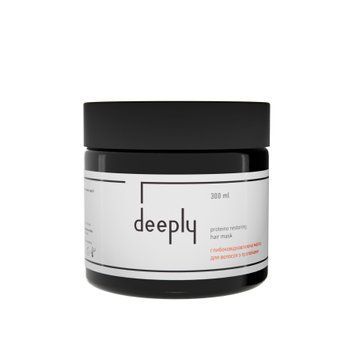Глибоковідновлююча маска для волосся з протеїнами Deeply protein restoring hair mask, 300 мл