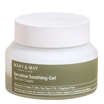 Заспокійливий гель-крем Mary&May Sensitive Soothing Gel Blemish Cream 70 г