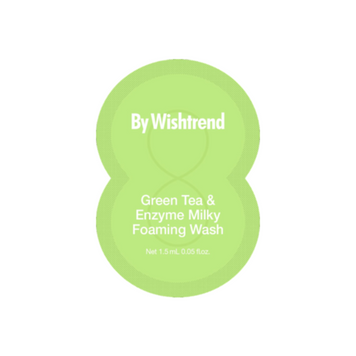(Пробник) Ензимна пінка з зеленим чаєм By Wishtrend Green Tea & Enzyme Foaming Wash
