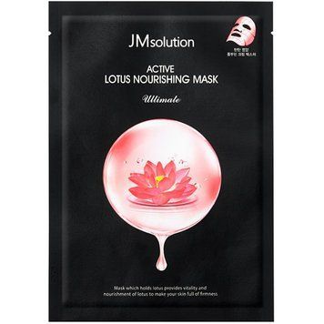 Тканинна маска з екстрактом лотоса JM Solution Active Lotus Nourishing Mask Ultimate