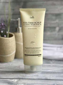 Маска з чайним деревом для шкіри голови La'dor Tea Tree Scalp Clinic Hair Pack, 200 мл