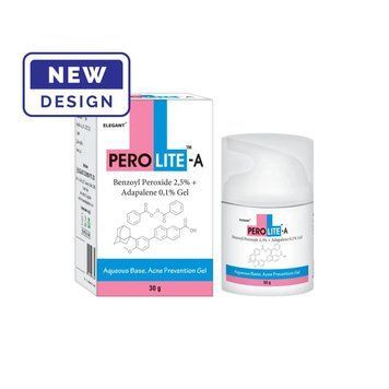 Гель проти акне Perolite A Gel Adapalene 0.1% + Benzoyl Peroxide 2.5%, 30 г