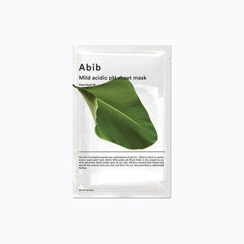 Тканинна маска з екстрактом гуттуїнії Abib - Mild Acidic pH Sheet Mask Heartleaf Fit