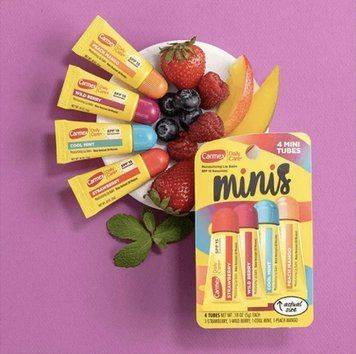 Набір мініатюр бальзамів для губ у тюбику Carmex Minis Daily Care 4 шт.