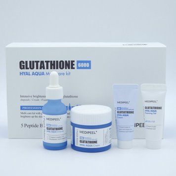 Зволожуючий набір з глутатіоном Medi-Peel Glutathione Hyal Aqua Multi Care Kit Set