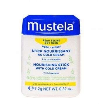Живильний стік для губ і обличчя з колд-кремом Mustela Bebe Nourishing Stick With Cold Cream, 9,2 г