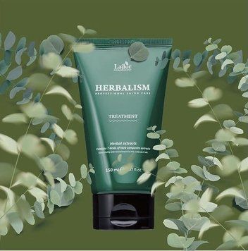 Заспокійлива маска на травах з амінокислотами La'dor Herbalism Treatment, 150 мл