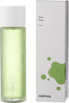 Зволожувальний відновлювальний тонер Celimax The Real Noni Moisture Balancing Toner, 150 мл