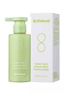 Пінка для вмивання з зеленим чаєм та ензимами BY WISHTREND Green Enzyme Foaming Wash, 140 мл