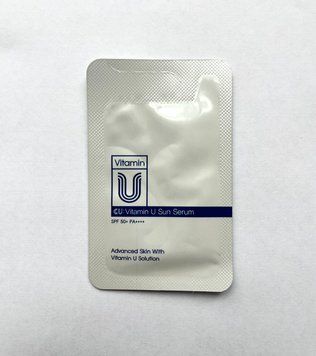 (Пробник) Сонцезахисний серум з вітаміном U та вітаміном B12 Cuskin Vitamin U Sun Serum SPF 50+ PA++++