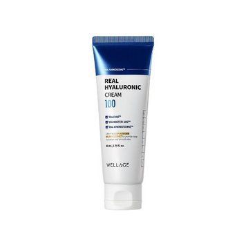 Зволожувальний крем з гіалуроновою кислотою Wellage Real Hyaluronic 100 Cream , 80 мл
