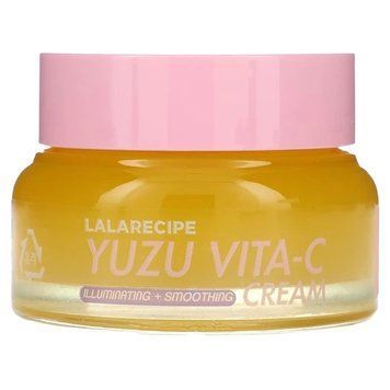 Термін до 2027.09 Освітлюючий крем для обличчя Lalarecipe Yuzu Vita C Cream, 50 мл