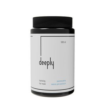 Зволожуюча маска Deeply hydrating hair mask, 1000 мл
