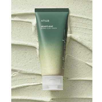 Глиняна маска з екстрактом гуттуїнії Anua - Heartleaf Pore Clay Pack, 100 мл