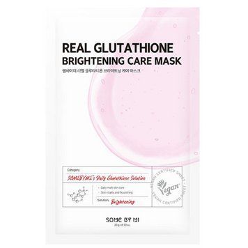 Тканинна маска із глутатіоном для сяйва шкіри Some By Mi Real Glutathione Brightening Care Mask