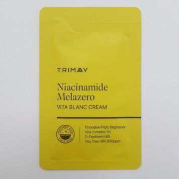 Крем з ніацинамідом та вітамінним комплексом Trimay Niacinamide Melazero Vita Blanc Cream пробник