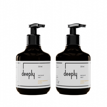 Холодне відновлення волосся deeply total revival 2x