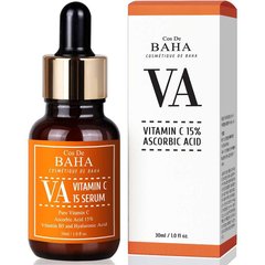 Сироватка для сяйва шкіри з вітаміном С й пантенолом Cos De BAHA Vitamin C 15% Ascorbic Acid, 30 мл