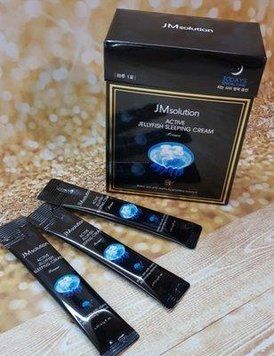 Нічний крем з екстрактом медузи JM Solution Active Jellyfish Sleeping Cream, 4 мл