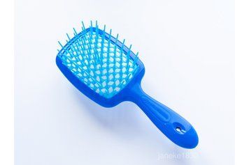 Щітка для волосся синя з голубим Janeke Superbrush 86SP226BTU