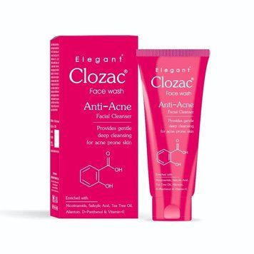 Очищуючий гель для проблемної шкіри Clozac Anti-Acne Face Wash, 60 мл