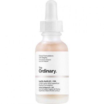 Пілінг з молочною кислотою The Ordinary Lactic Acid 5% + HA 2%