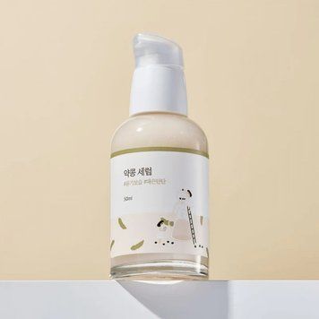 Поживний серум з екстрактом чорних соєвих бобів Round Lab Soybean Serum
