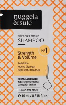 (Пробник) Зміцнювальний шампунь проти випадіння волосся Nuggela & Sul&eacute; N&ordm;1 Shampoo Strength & Volume Sample, 10 ml