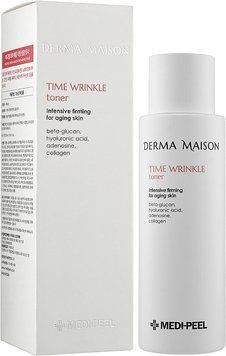 Антивіковий тонер з колагеном і пептидами MEDI-PEEL Derma Maison Time Wrinkle Derma Toner 250 мл