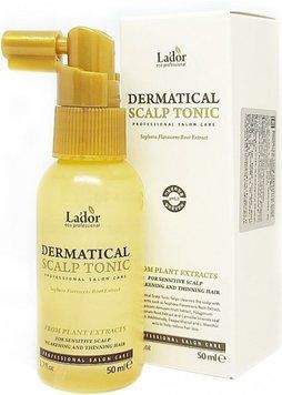 Тонік для шкіри голови проти випадіння волосся La'dor Dermatical Scalp Tonic 50 мл