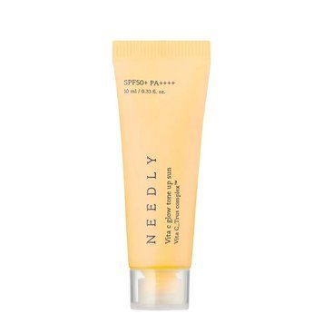 Сонцезахисний крем з ефектом освітлення та сяйва Needly Vita C Glow Tone Up Sun SPF 50+ PA++++, 10 мл