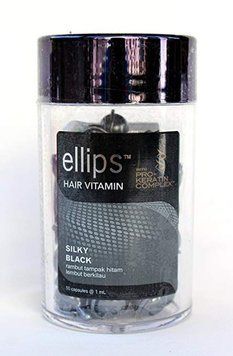 Вітаміни для волосся "Шовкова ніч" з про-кератиновим комплексом Ellips Hair Vitamin Silky Black With