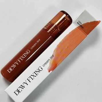 Кремовий тінт для губ DERMA FACTORY (CRO2 Apricot Pie) Dewy Fixing Cream Tint, 4 г