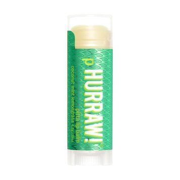 Бальзам для губ кокос, м&lsquo;ята й лемонграс HURRAW! Pitta Coconut, Mint, Lemongrass, 4.8 г
