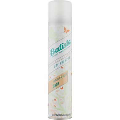 Сухий шампунь Batiste Dry Shampoo Natural & Light Bare 200 мл