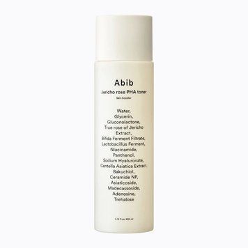 Зволожуючий тонер з ієрихонською трояндою і PHA кислотами Abib Jericho Rose PHA Toner Skin Booster, 200 мл