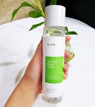 Заспокійливий тонер з чайним деревом iUNIK Tea Tree Relief Toner, 200 мл