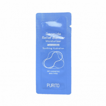 Зволожувальний бар'єрний крем для обличчя Purito Dermide Relief Barrier Moisturizer пробник