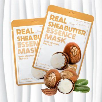 Тканинна маска з маслом Ши FarmStay Real Shea Butter Essence Mask, 23 мл