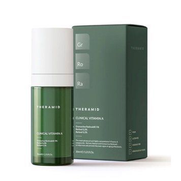 Серум з ретинолом 0,3% та ретиналем 0,1% Theramid Clinical Vitamin A, 30 мл