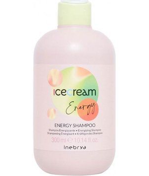 Тонізуючий шампунь проти випадіння волосся Inebrya Ice Cream Energy Shampoo 300 мл