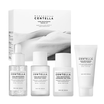 Набір для вирівнювання тону та сяйва шкіри Skin1004 Madagascar Centella Tone-Brightening Travel Kit