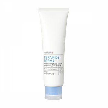 Зволожуючий крем із керамідами ILLIYOON Ceramide Derma Moisturizing Facial Cream, 80 мл