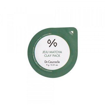 Очищувальна глиняна маска з матча для обличчя Dr.Ceuracle Jeju Matcha Clay Pack , 9 г